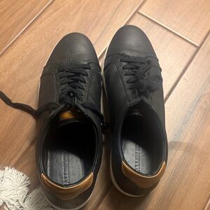 Allen Edmonds Black and Brown Sneakers